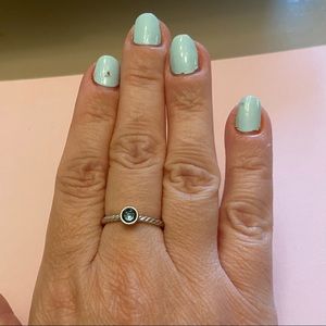 Touchstone Crystal by Swarovski December birthstone ring - Size 5